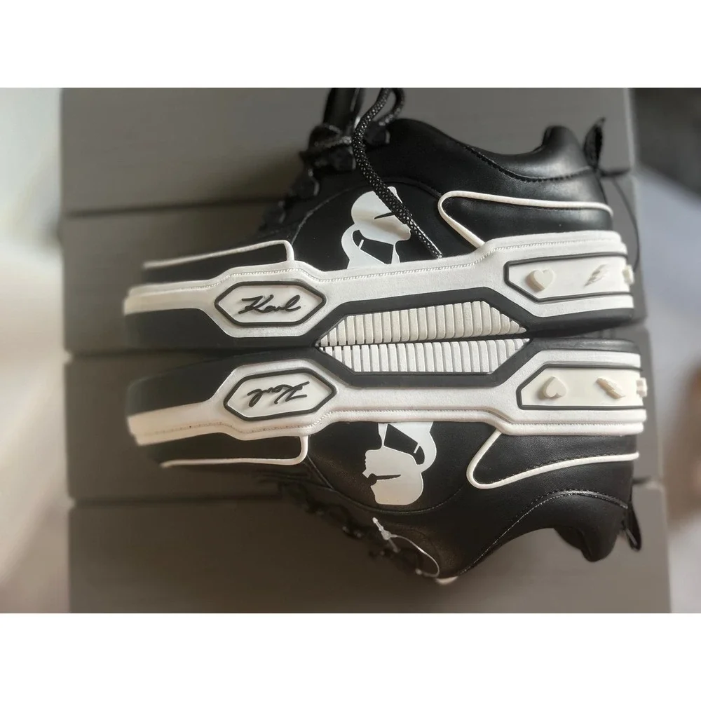 New‎ KARL LAGERFIELD PARIS SNEAKER WOMENS 6m
